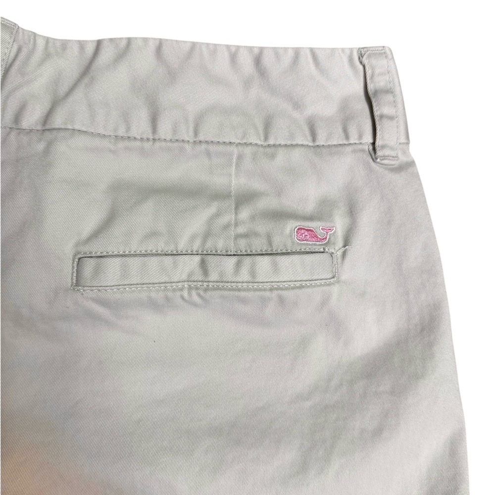 Vineyard Vines White Women's Casual Shorts - Picture 3 of 5